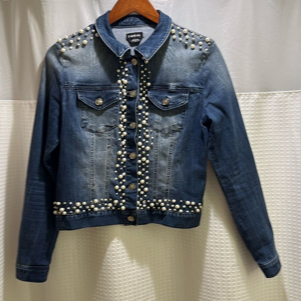 Bebe Jean Jacket!!